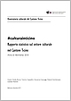 Copertina della pubblicazione "Rapporto statistico sul settore culturale nel Cantone Ticino anno 2018"