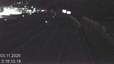 Webcam située à hauteur de Quinto au kilomètre 100. Vue orientée vers le nord