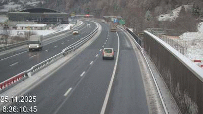 <h2>Webcam située à hauteur de Quinto au kilomètre 100. Vue orientée vers le nord</h2>