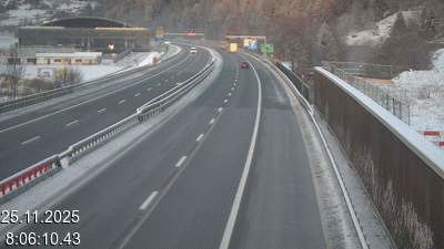 <h2>Webcam située à hauteur de Quinto au kilomètre 100. Vue orientée vers le nord</h2>