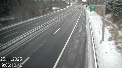 Webcam située à Quinto, avant Airolo et le Tunnel du Gothard. Vue orientée vers le nord