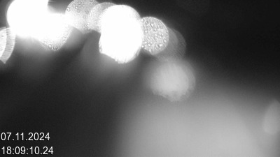 Webcam après le tunnel du Gothard à Airolo sur l'autoroute A2 en Suisse en direction de l'Italie