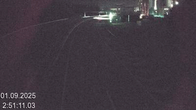 Webcam tunnel du Gothard - Autoroute A2 - Airolo-Nord, avant le Tunnel du Gothard - BK 107