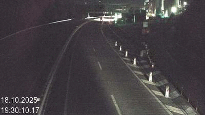 Webcam tunnel du Gothard - Autoroute A2 - Airolo-Nord, avant le Tunnel du Gothard - BK 107