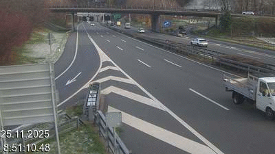 Caméra autoroute Suisse - Tunnel de Seelisberg - Entrée nord à Beckenried