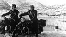 Immagine storica - Motoveicoli sul Passo del Gottardo